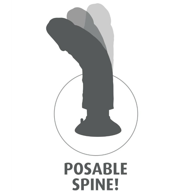 King Cock-Vibrator Penis Superrealist 15.24 Cm Flesh-Waterproof 2 img 45005 adfbbeed5fca9161cf2f07eca3a6bfea 1
