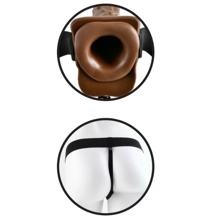 Fetish Fantasy Series-Series 7 Strap-on Gol cu Testicule-PVC 4 img 45281 268dc4a9b757494a483f4a3ddd17f2d8 1