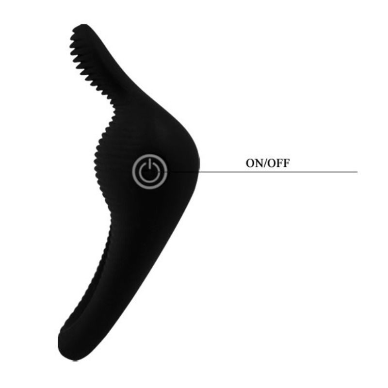 For Him-Thimble Inel Vibrator Negru-Silicon 5 img 45356 85791b710049dedef8abc2757d13361d 1