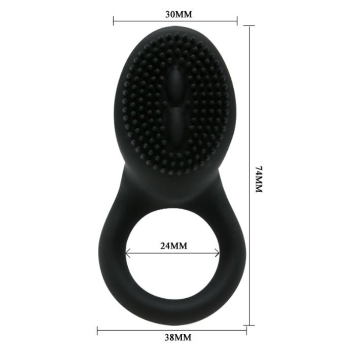 For Him-Cobra Inel Vibrator Negru-Silicon 5 img 45374 70a3ad94ff22afe4220cbc7d05c9d5e0 1