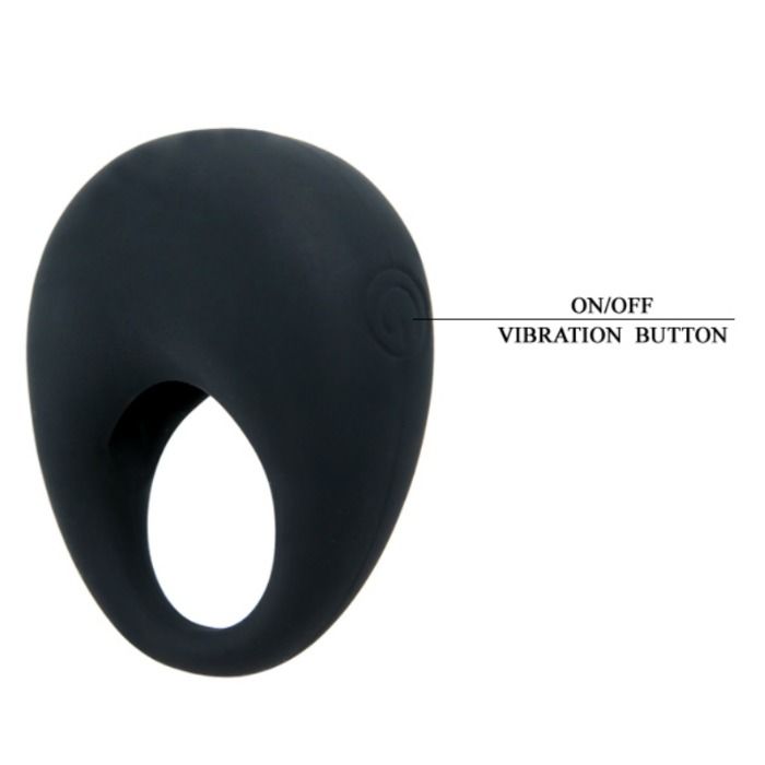 For Him-Trap Inel Vibrator Negru-Silicon 6 For Him-Trap Inel Vibrator Negru-Silicon — PRETTY LOVE · Inele & Mansoane Penis (imaginea 6)