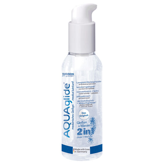 Joydivision Aquaglide-Lubrifiant Masaj 2 in 1 125ML 1 Joydivision Aquaglide-Lubrifiant Masaj 2 in 1 125ML · Lubrifiant