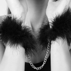 Bijoux Indiscrets-Za Za Zu Cătușe cu Pene - imagine 4