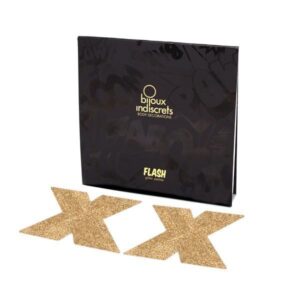 Bijoux Flash Collection-Indiscrets Flash Cross Gold Acoperitoare 7 Bijoux Flash Collection-Indiscrets Flash Cross Gold Acoperitoare - imagine 3