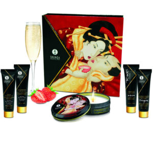 Shunga - Secret Geisha Kit Căpșuni și Cava - imagine 3