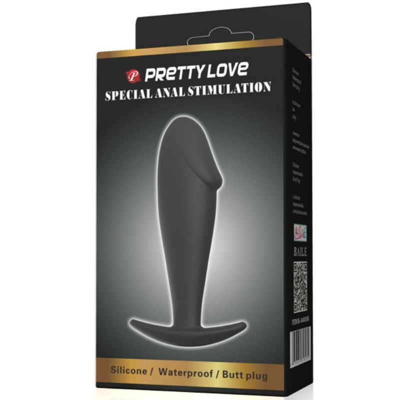 Anal Toys-Anal Plug Formă Penis din Silicon Negru-Waterproof 2 img 49660 9319f60408daa3e4f23f70d0a5cbc85c 1