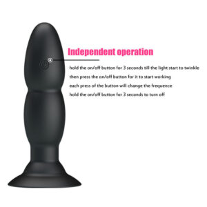 Remote Control-Plug Vibrator Rotativ cu Telecomandă-Silicon, 3 13 Remote Control-Plug Vibrator Rotativ cu Telecomandă-Silicon, 3 - imagine 5