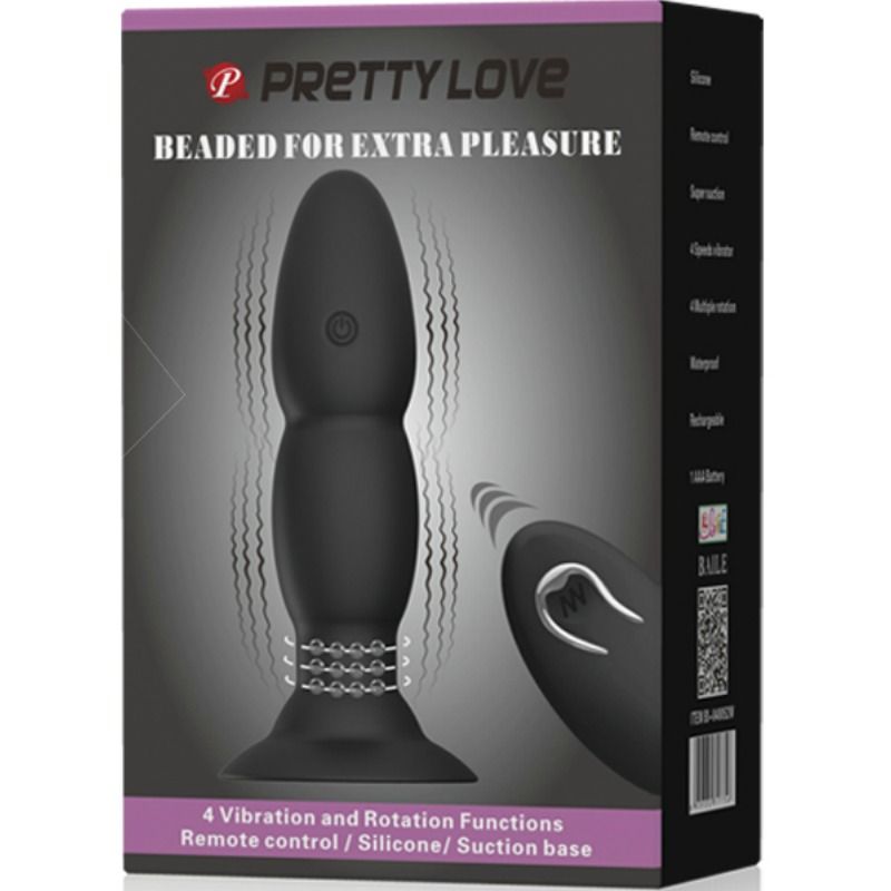 Remote Control-Plug Vibrator Rotativ cu Telecomandă-Silicon, 3 6 img 49689 05fb51726c75177a041289f66af40753 1
