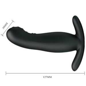 Anal Toys-Stimulator Prostatic cu Vibrații-Silicon, 7 Trepte - imagine 5