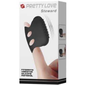 Fun Toys-Flirtation Steward Degetar Vibrant Negru-Silicon 14 Fun Toys-Flirtation Steward Degetar Vibrant Negru-Silicon - imagine 6
