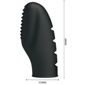 Fun Toys-Flirtation Stanford Degetar Vibrator Negru-Silicon 14 Fun Toys-Flirtation Stanford Degetar Vibrator Negru-Silicon - imagine 5