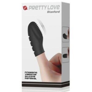 Fun Toys-Flirtation Stanford Degetar Vibrator Negru-Silicon 18 Fun Toys-Flirtation Stanford Degetar Vibrator Negru-Silicon - imagine 9