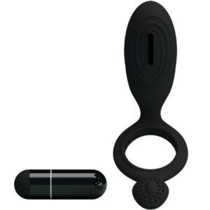 For Him-Ethel Inel Vibrator cu Stimulator-Silicon 14 For Him-Ethel Inel Vibrator cu Stimulator-Silicon - imagine 4