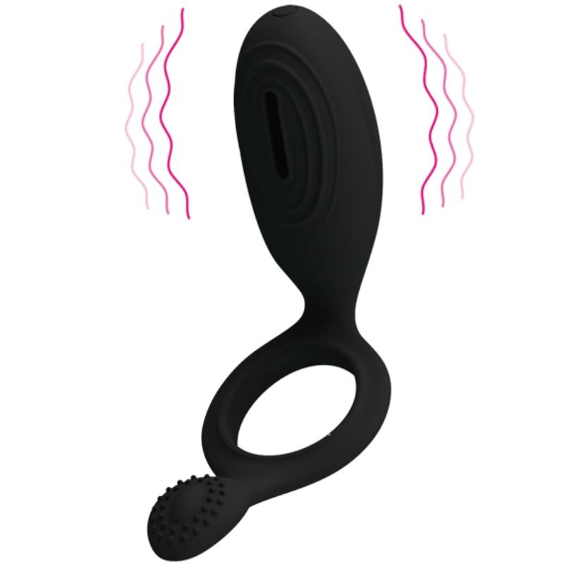 For Him-Ethel Inel Vibrator cu Stimulator-Silicon 1 img 49779 7e1d7d3460853ff9d93ba9a62a32f3df 1
