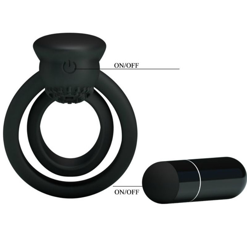 For Him-Esther Inel Vibrator cu Stimulator Clitoridian-Silicon 6 img 49788 8105dacf24c49b8c6a7075818b85e951 1