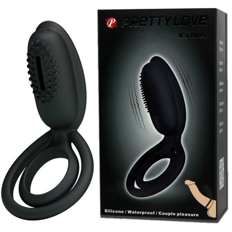 For Him-Esther Inel Vibrator cu Stimulator Clitoridian-Silicon 10 img 49791 607a8108b147303b5d0f2cb10db863fd 1