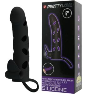 For Him-Husa din Silicon cu Vibratie 15.2 Cm-Waterproof 11 For Him-Husa din Silicon cu Vibratie 15.2 Cm-Waterproof - imagine 3