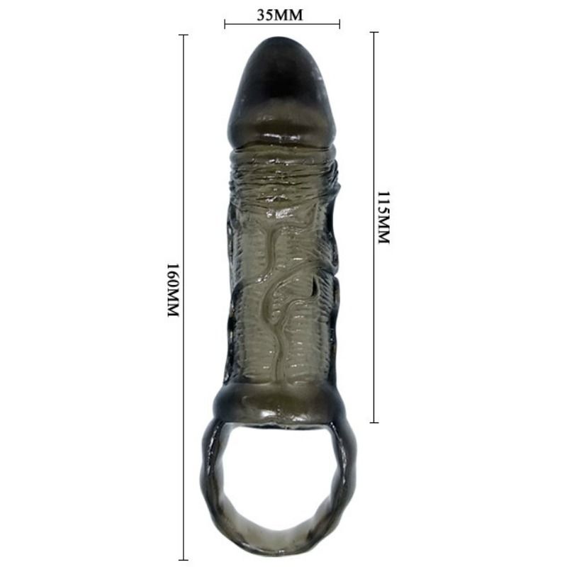 Baile For Him-Manșon Extensor pentru Penis cu Bretea 6 img 50026 0ea19622dbeafa7f3051890aaf04c5f9 1