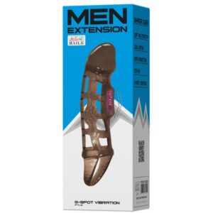 Baile For Him-Extensie Manson pentru Penis cu Vibrație și Curea 5 Baile For Him-Extensie Manson pentru Penis cu Vibrație și Curea - imagine 2