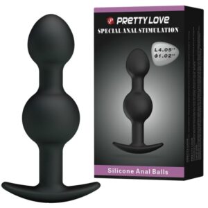 Anal Toys-Bile Anale din Silicon Stimulare Specială 10.3 Cm Negru 4 Anal Toys-Bile Anale din Silicon Stimulare Specială 10.3 Cm Negru - imagine 2