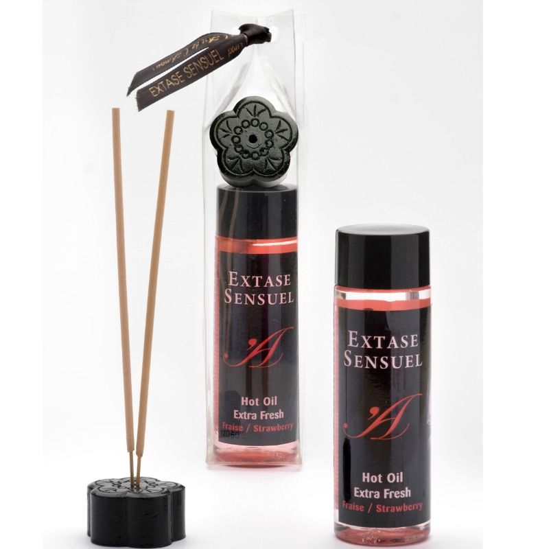 Extase Sensual-Ulei de Masaj Efect Extra Fresh Căpșuni 100 Ml 1 Extase Sensual-Ulei de Masaj Efect Extra Fresh Căpșuni 100 Ml · Masaj Erotic