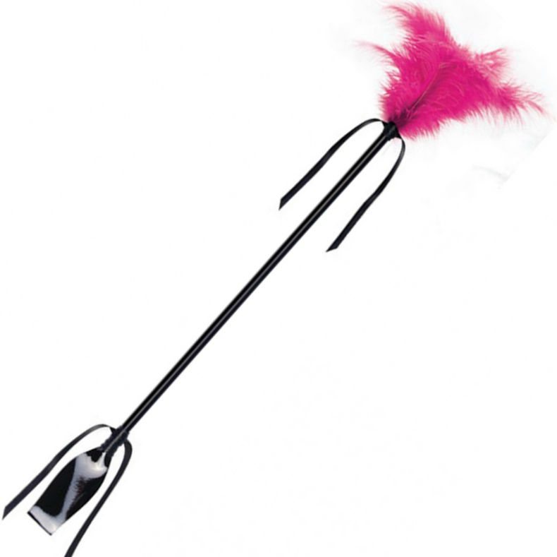 Secretplay 100% Fetish-Bici Negru și Fuchsia cu Pene-Poliuretan 1 img 51443 3f8b645db514ebab79a4970c0811d887 1