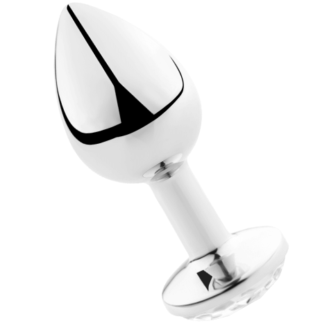 Secretplay Toys-Plug Anal Aluminiu Transparent 8 Cm-Metal 1 img 51452 6389ad6cfd8b3b89a622984eec86cebb 1