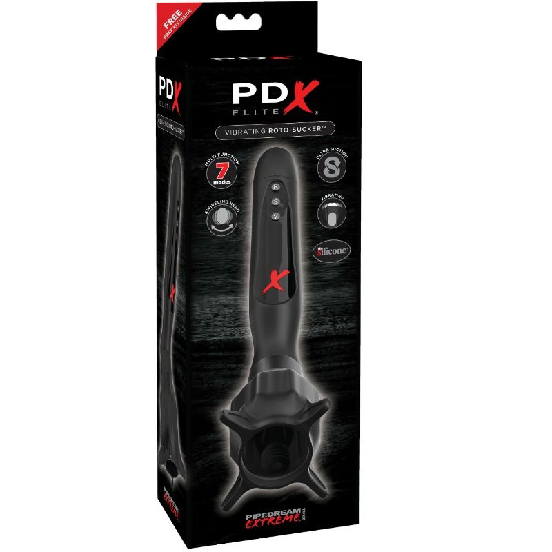 Pdx Elite-Stimulator Vibrant cu Roto-sucker si Sucțiune-Silicon 2 img 52392 e66d26c415f80a18a30aaf30b1ba74d4 1