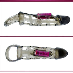 Baile For Him-Extensie Manson pentru Penis cu Vibrație și Curea 6 Baile For Him-Extensie Manson pentru Penis cu Vibrație și Curea - imagine 3