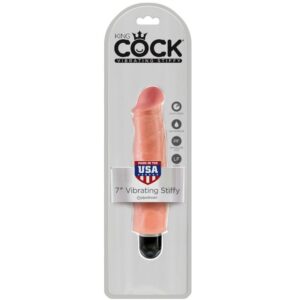 King Cock-17.8 cm Vibrating Stiffy Flesh-Waterproof 6 King Cock-17.8 cm Vibrating Stiffy Flesh-Waterproof — PIPEDREAMS · Vibratoare (imaginea 2)