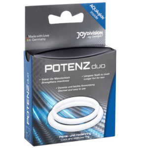 Joydivision Potenzduo-Inele Albe - M-Silicon 6 Joydivision Potenzduo-Inele Albe - M-Silicon · Inele & Mansoane Penis (imaginea 3)