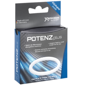 Joydivision Potenzduo-Inel Plus Alb - M-Silicon 6 Joydivision Potenzduo-Inel Plus Alb - M-Silicon - imagine 3