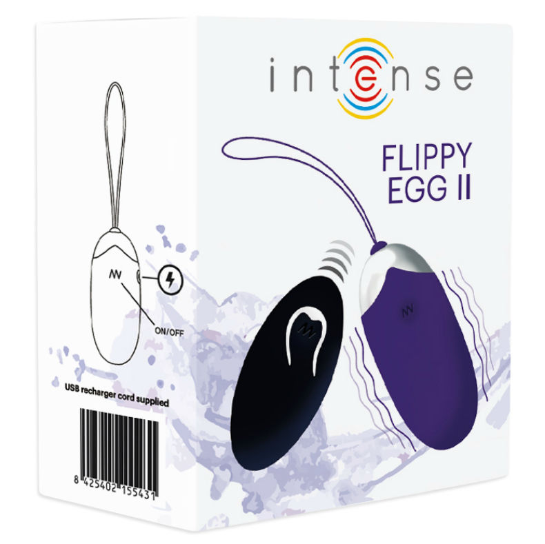 Intense Remote Control-Flippy II Ou Vibrator cu Telecomandă-Mov · Vibratoare (imaginea 4)