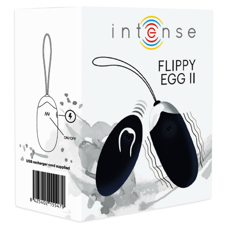 Intense Remote Control-Flippy II Ou Vibrator cu Telecomandă-Negru 5 img 52886 8d3678ab21a5a11104b7d64a87bdde00 1