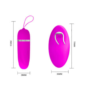 Remote Control-Debby Ou Vibrator cu Control-Silicon, 12 Trepte 10 Remote Control-Debby Ou Vibrator cu Control-Silicon, 12 Trepte - imagine 3