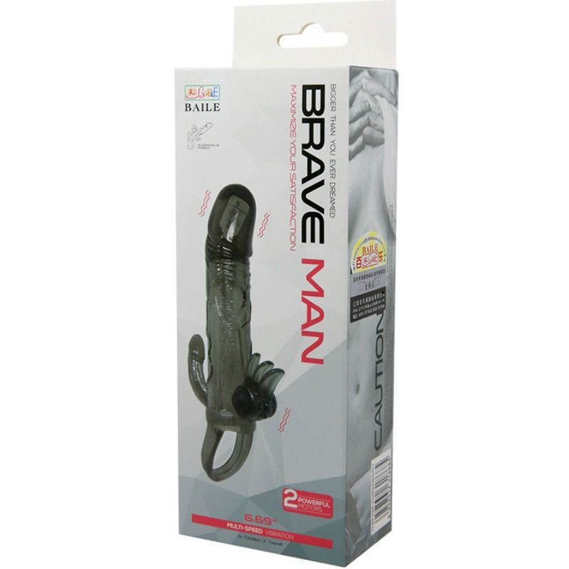 Baile For Him-Brave Man Husa pentru Penis cu Stimulare Clitoris 2 img 53202 a2c2df92bc5da13d3c0e09eb86c20ea3 1