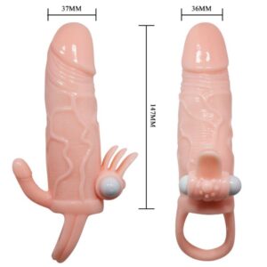 Baile For Him-Brave Man Husa pentru Penis cu Stimulare 13 Baile For Him-Brave Man Husa pentru Penis cu Stimulare - imagine 3
