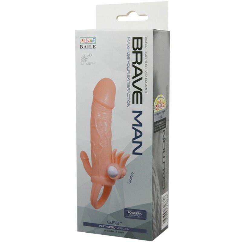Baile For Him-Brave Man Husa pentru Penis cu Stimulare 2 img 53212 53165dcf553f5937c178b3e32056876c 1