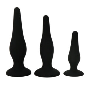 Anal Toys-Kit de Inițiere Plug Anal din Silicon-Waterproof 7 Anal Toys-Kit de Inițiere Plug Anal din Silicon-Waterproof - imagine 3