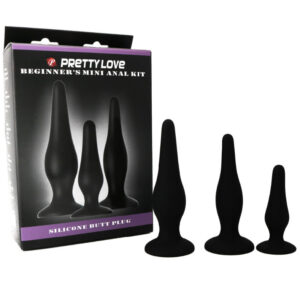 Anal Toys-Kit de Inițiere Plug Anal din Silicon-Waterproof 8 Anal Toys-Kit de Inițiere Plug Anal din Silicon-Waterproof - imagine 4