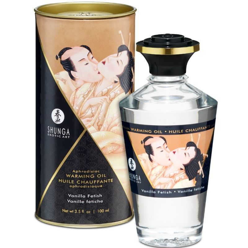 Shunga - Fetish Vanilla Ulei de Masaj cu Efect de Încălzire 100 Ml 1 img 54968 720f35c474848c7fdd557d9a66cdba5b 1