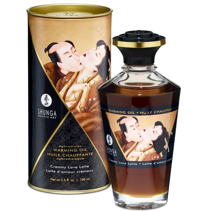 Shunga - Ulei de Masaj cu Aromă de Cafea, Efect Încălzitor 100 Ml 1 img 54976 4c057e3e8ba02520c57ac52bafcdb9b5 1