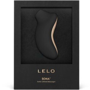 Lelo-Sona Stimulator pentru Clitoris Negru-Silicon, 7 Trepte - imagine 3