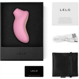 Lelo-Stimulator Clitoris Sona Roz-Silicon, 7 Trepte, Reincarcabil 6 Lelo-Stimulator Clitoris Sona Roz-Silicon, 7 Trepte, Reincarcabil - imagine 3