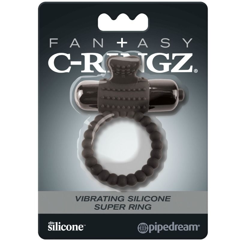 Fantasy C-ringz-Inel Vibrant din Silicon Negru-Waterproof 2 img 56337 75d4d383c0c1ea3ce92cb20b72a4cc5e 1