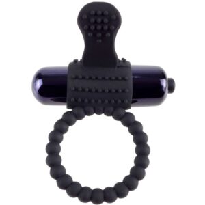 Fantasy C-ringz-Inel Vibrant din Silicon Negru-Waterproof 8 Fantasy C-ringz-Inel Vibrant din Silicon Negru-Waterproof - imagine 4