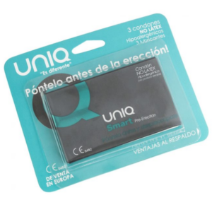 Uniq - Smart fără Latex Prezervative Pre-erecție 3 Bucăți - imagine 3