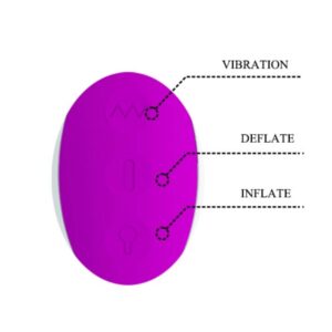 High Tech-Dempsey Vibrator Reîncărcabil Umflabil-Silicon, 7 Trepte 14 High Tech-Dempsey Vibrator Reîncărcabil Umflabil-Silicon, 7 Trepte - imagine 5