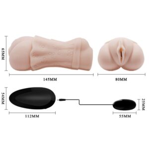 Crazy Bull-Water Skin Vagin Masturbator cu Bila Vibrantă 2 13 Crazy Bull-Water Skin Vagin Masturbator cu Bila Vibrantă 2 - imagine 3