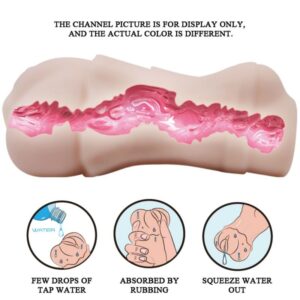 Crazy Bull-Water Skin Vagin Masturbator cu Bila Vibrantă 2 16 Crazy Bull-Water Skin Vagin Masturbator cu Bila Vibrantă 2 - imagine 6